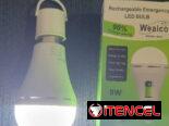Bombillos recargables Led 9w