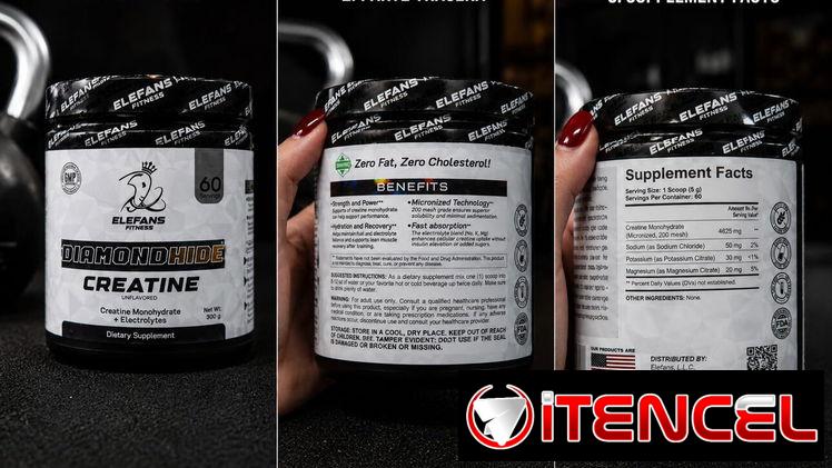 Creatina Monohidratada super micronizada+Electrolitos