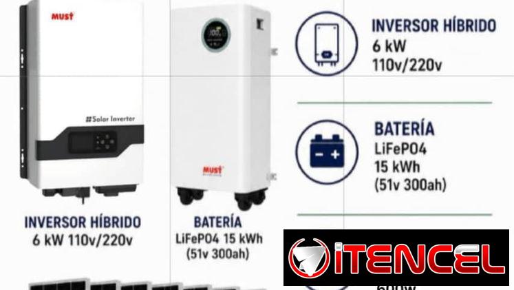 🔆 Kit Solar 6KW
