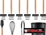 ⭐ Juegos de 12 Utensilios de Cocina de Silicona