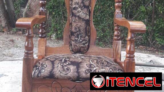 sillones de madera