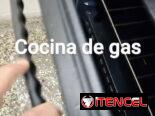 Cocina de gas con horno pequeña