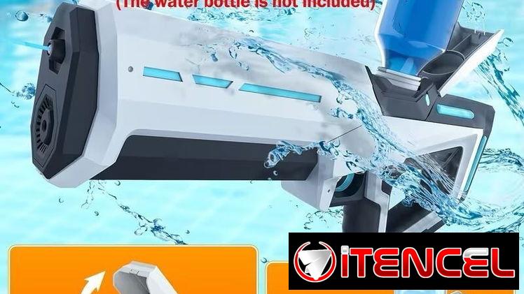 🌊Pistola de Agua Eléctrica con Absorción Automática y Largo Alcance🌊