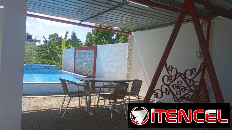 ✅ Cod. Z – Casa Vacacional en Boca Ciega para Grupos Grandes en Cuba | 2 Habitaciones y Cocina 👨‍👩‍👧‍👦