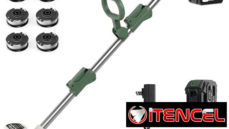 Chapeadora Inalámbrica Recargable 21V – 2 Baterías + 8 Discos de Corte 🌿