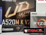 Kit de Ryzen 5 3400G con A520 de Gigabyte y 8GB -250