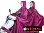 Capas de moto para 2 personas adaptable para 1