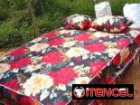 Conjunto de camas tapizadas con su colchón nuevo