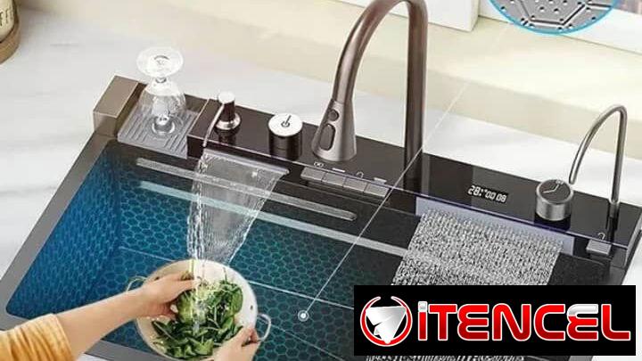 Fregadero multifuncional inteligente avanzado