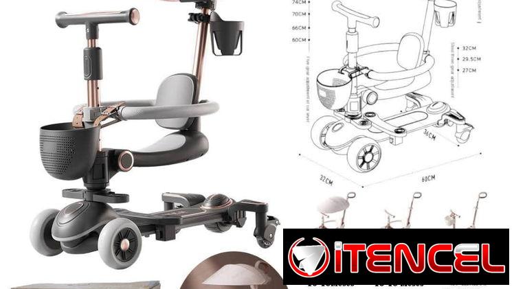 Scooter carriola+ mensajeria gratis