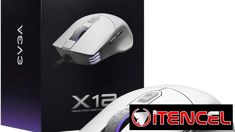 🖱️ Mouse Gaming EVGA X12 | Alámbrico ⚡ | Nuevo y Sellado 📦 |  Blanco 🎨 | Envío Disponible* + Garantía** 🎮🔥