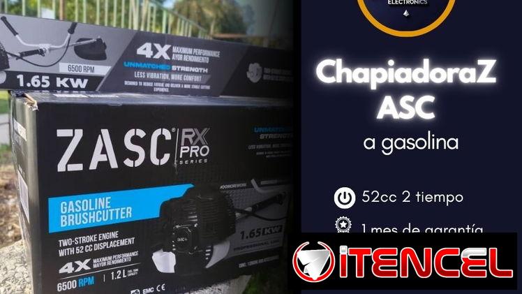 Chapiadora ZASC a gasolina 52cc 2 tiempo  Precio:130 usd  1 mes de garantía