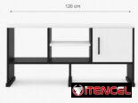 Mueble bajo TV en MDF hidrófugo