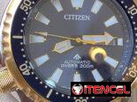 citizen promaster fugu driver automático, cristal zafiro,cumple con la norma iso como reloj de buceo wr 200 metros