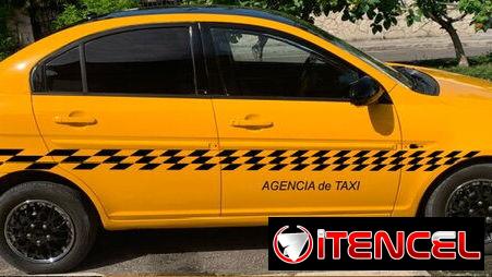 Rótulos para taxis
