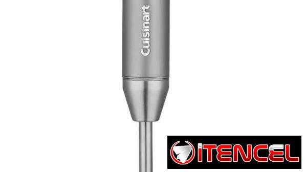 🥤 Licuadora de Inmersión Cuisinart – Velocidad Variable + Procesador de Alimentos