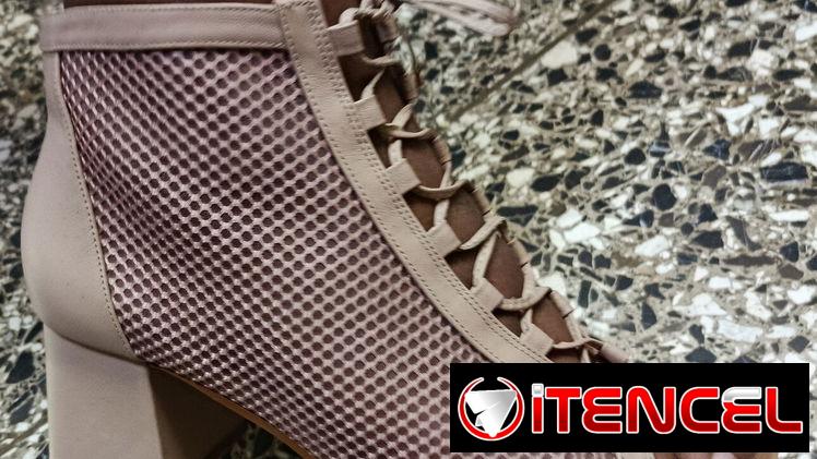 💎 Sandalias Abotinadas Beige Talla 41/42 – Jenny Fairy – Ideal para eventos o diario