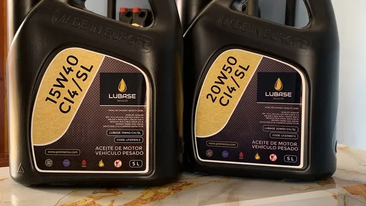 Aceite 15W40 y 20W50
