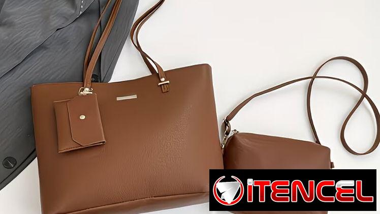 juego de cartera color carmelita