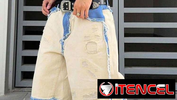Shorts de mezclilla de hombre
