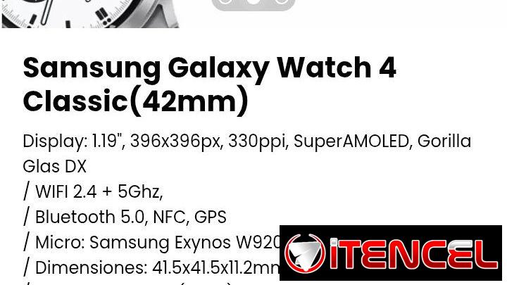 Samsung Galaxy Watch 4. Nuevo con garantía