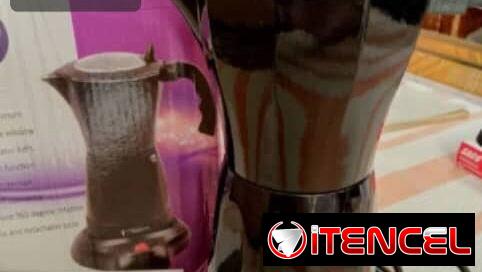 Cafetera electrica de 3 y 6 tazas