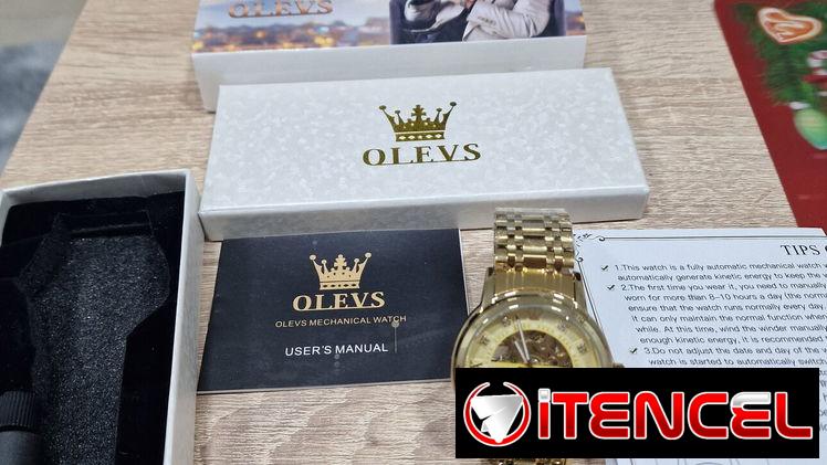 Exclusivos Relojes Automáticos marca Olev