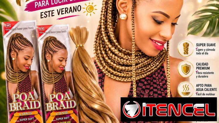PELO RUBIO PARA TRENZAS