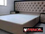 Cama tapizada camera o 3/4, 1 año de garantía armada y entregada sin costo adicional en toda la Habana.