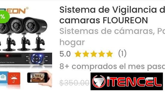 Vendo sistemas de camaras de seguridad y vigilancia, con soporte de energia solar, graban video y audio