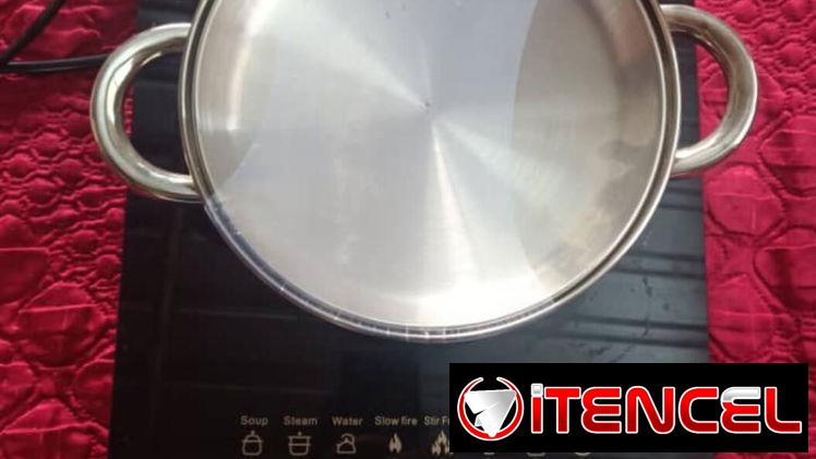 !!!!! Cocina de inducción con olla !!!!!