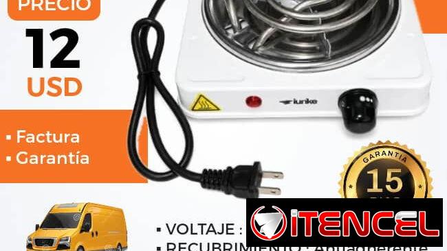 Cocina Eléctrica Lunke 1 hornilla 1000 w
