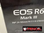 Solo cuerpo de cámara sin espejo Canon EOS R6 Mark III y accesorios