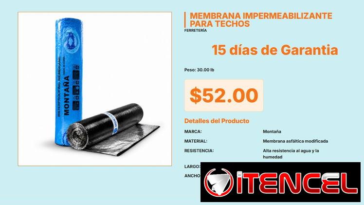 Membrana Asfáltica para Techos Montaña: Protección Duradera contra Humedad VPT#-0425
