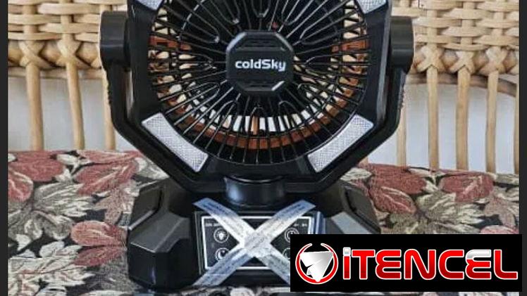 🪫⚡| 🔊 💫EL MEJOR Y MAS COMPLETO VENTILADOR RECARGABLE (COLDSKY)💫