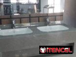 Juegos de baño mamparas cabina paño fijo