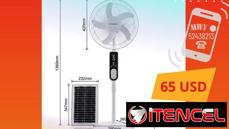 Ventilador recargable