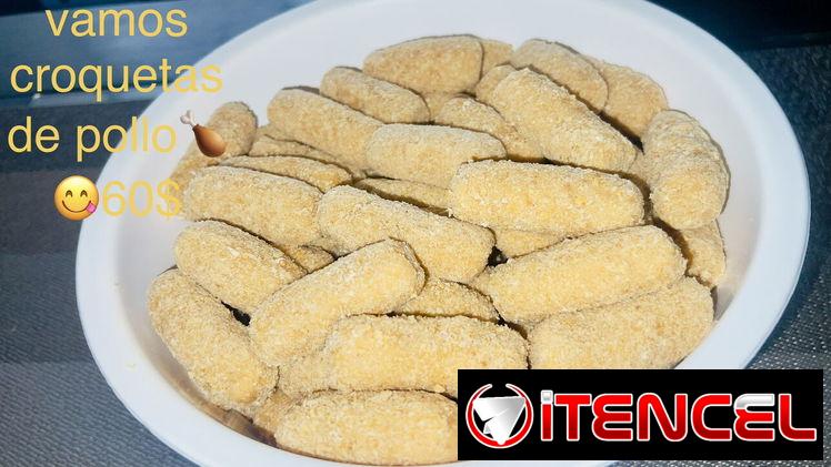 Combo de 50 croquetas súper Calidad + 4L de ensalada fría al gusto pollo o atún