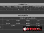 Fuente MSI MAG A550BN (550W/45.5A), 80+ Bronce, NUEVA en caja