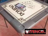 Mesa + domino ‼️El DOBLE 9 CON EL Q SE CALIENTA LA MESA👌🏽✌🏽