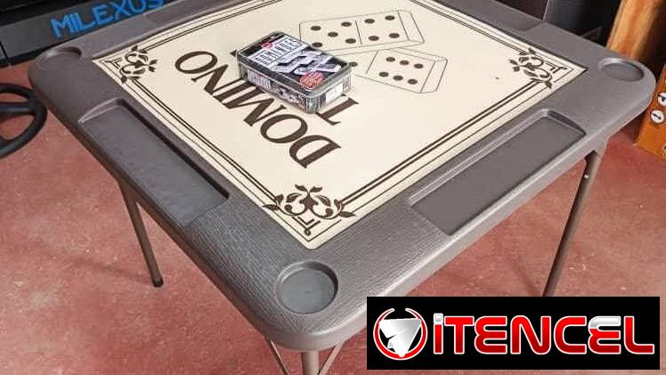 Mesa + domino ‼️El DOBLE 9 CON EL Q SE CALIENTA LA MESA👌🏽✌🏽