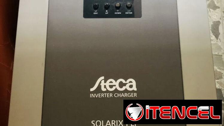 INVERSOR 5000W CARGADOR Y CONTROLADOR STECA SOLARIX PLI – 220V – 48A  ENERGÍA SOLAR –  NUEVO 5 KILOS (55108123)