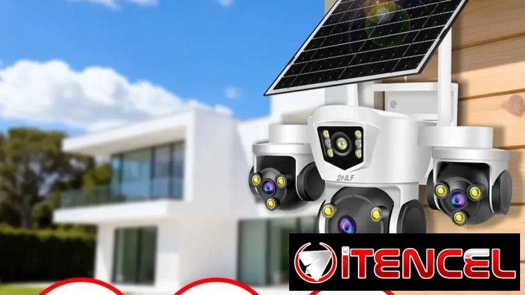 Cámara de Seguridad Solar 2NLF de 18MP/videovigilancia exterior