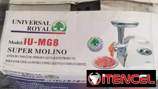¡DE PAQUETE! Moledora de Carne Universal Royal 🥩