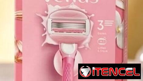 Máquina de afeitar Venus y su repuesto