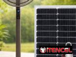 Ventiladores de Pedestal Recargable Sanumo nuevos en sus cajas, LED tubo,modo de control mando a distancia, 6 v, duració
