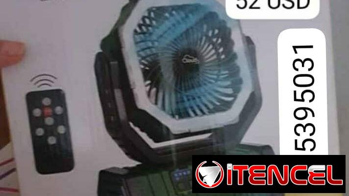 Ventiladores recargables F6 de 20000mah