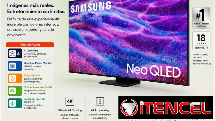 Samsung de 85” Neo QLED con Quantum Mini LED( QN80FD Modelo 2025) Smart TV 4K UHD