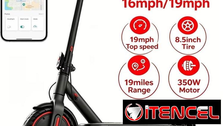 SCOOTER ELÉCTRICO PLEGABLE* Con mensajería incluida