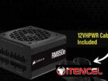 Fuente marca CORSAIR modelo RM850e (850W/70.8A) 80+ Oro, Full modular, NUEVA en su caja